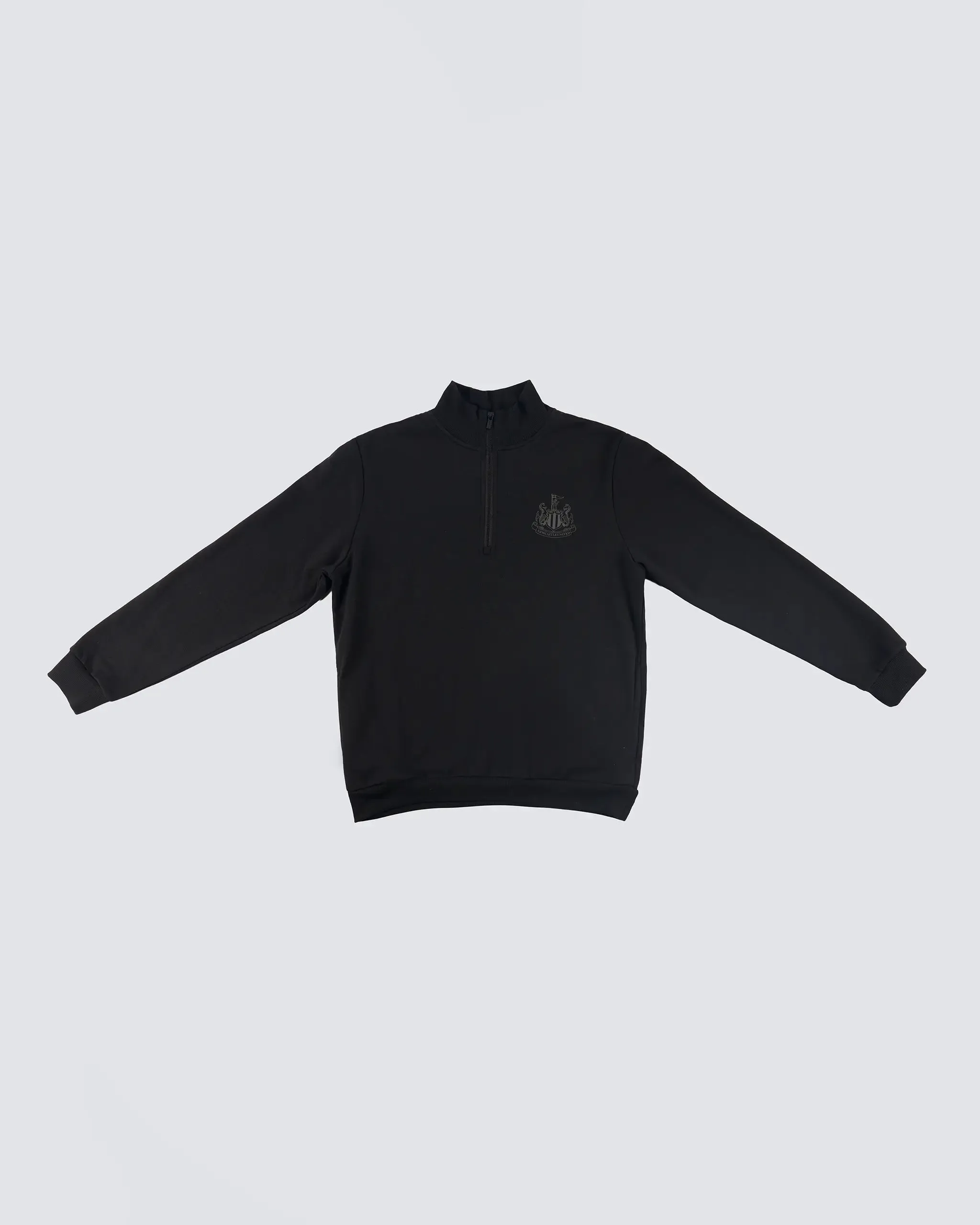 Newcastle United Men's Black 1/4 Zip Sweatshirt sold by Newcastle United