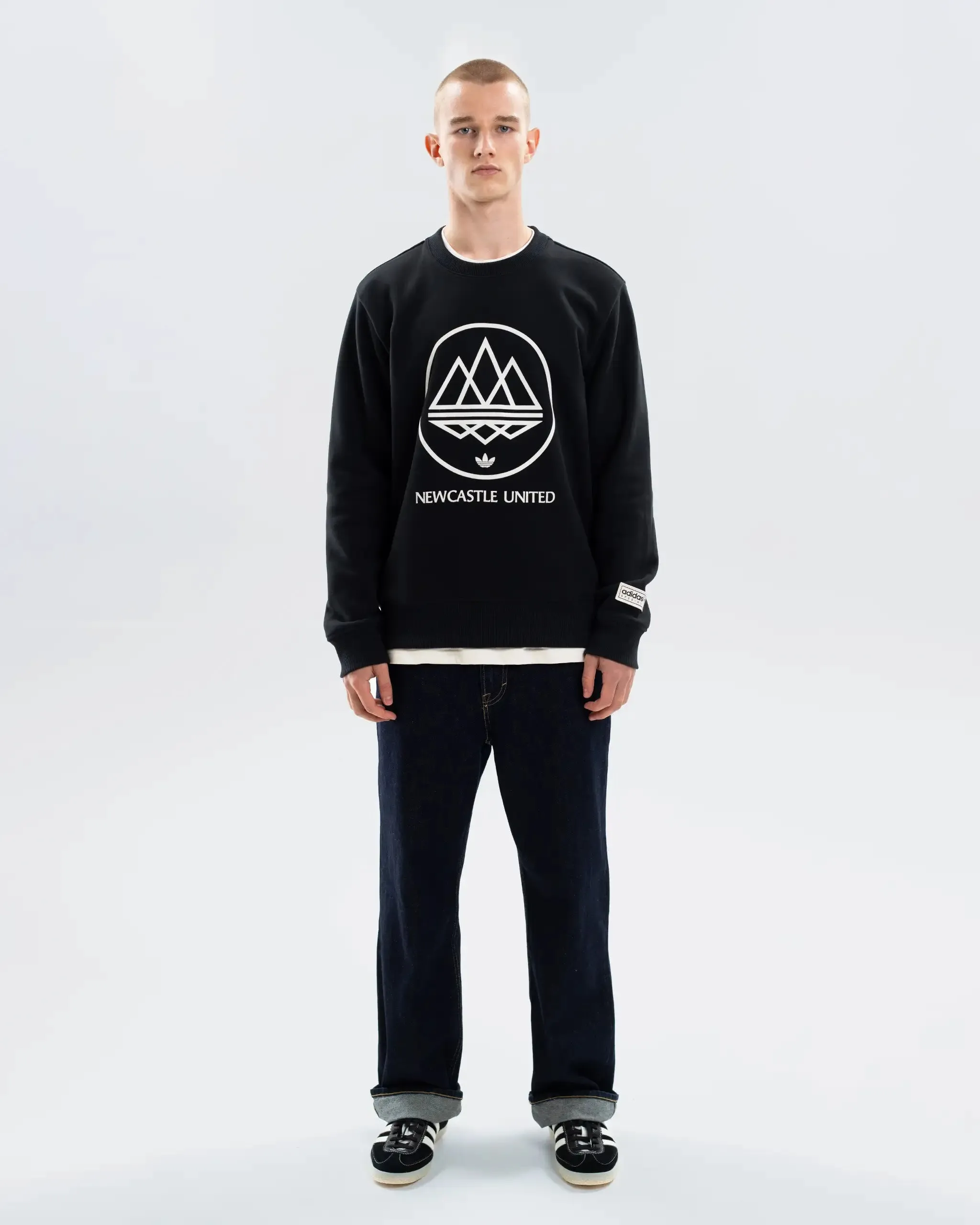 Newcastle United adidas SPZL F.C. Crew Neck Sweatshirt sold by Newcastle United product image thumbnail 4