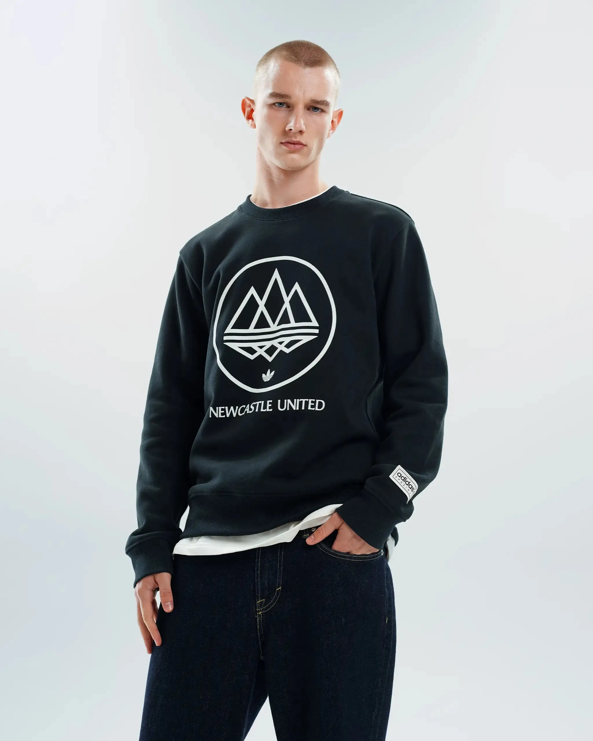 Newcastle United adidas SPZL F.C. Crew Neck Sweatshirt sold by Newcastle United