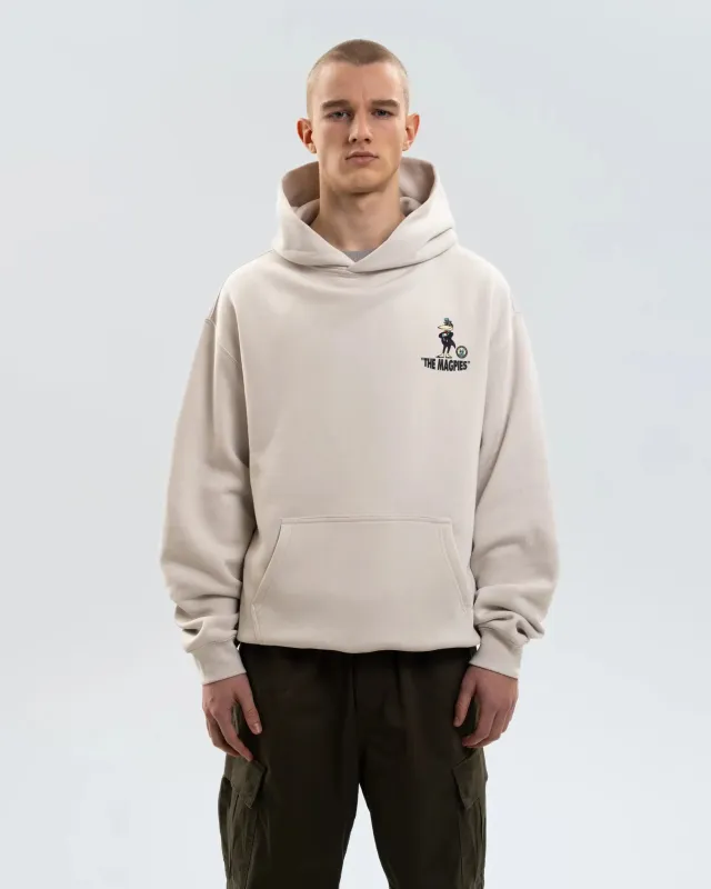 Newcastle United Men's Mr Magpie Sand Hoodie made by Newcastle United