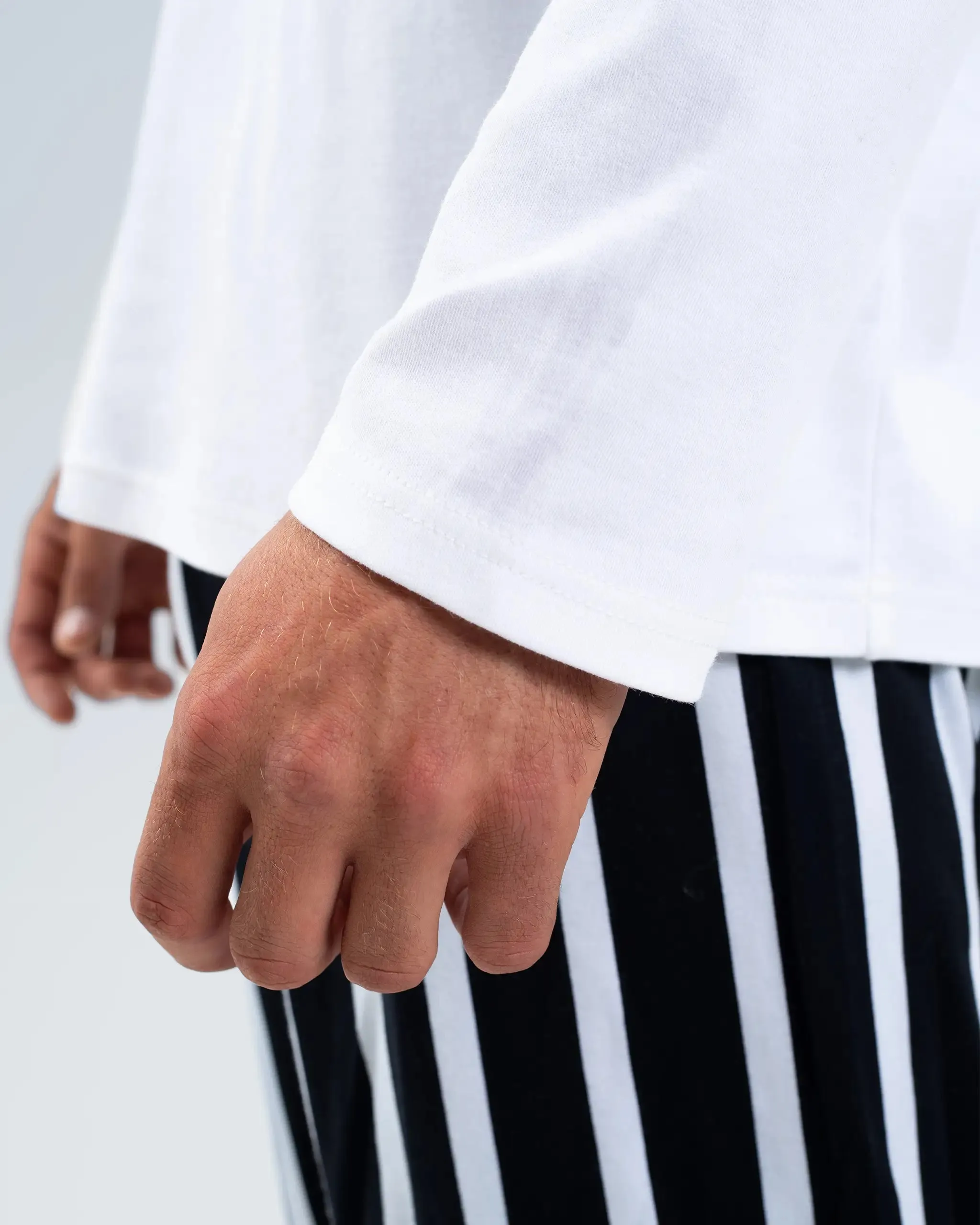 Newcastle United Adults Jingle Aal Howay Striped Pyjama Set sold by Newcastle United product image thumbnail 5