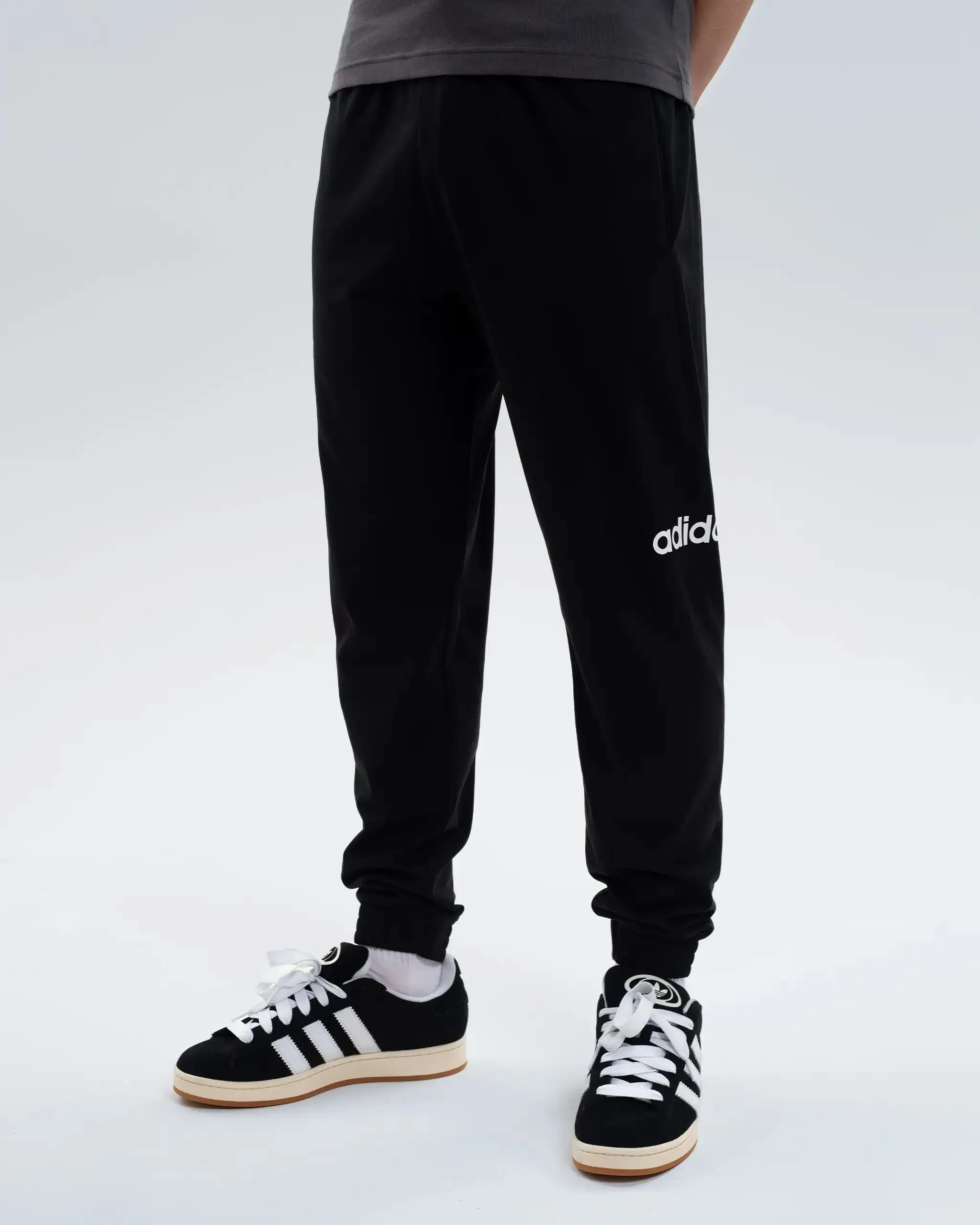 Newcastle United adidas Men's Black Essentials Cuffed Joggers sold by Newcastle United
