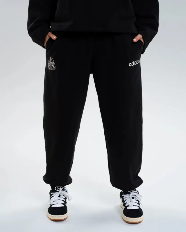 Newcastle United adidas Women's Black Cuffed Joggers sold by Newcastle United