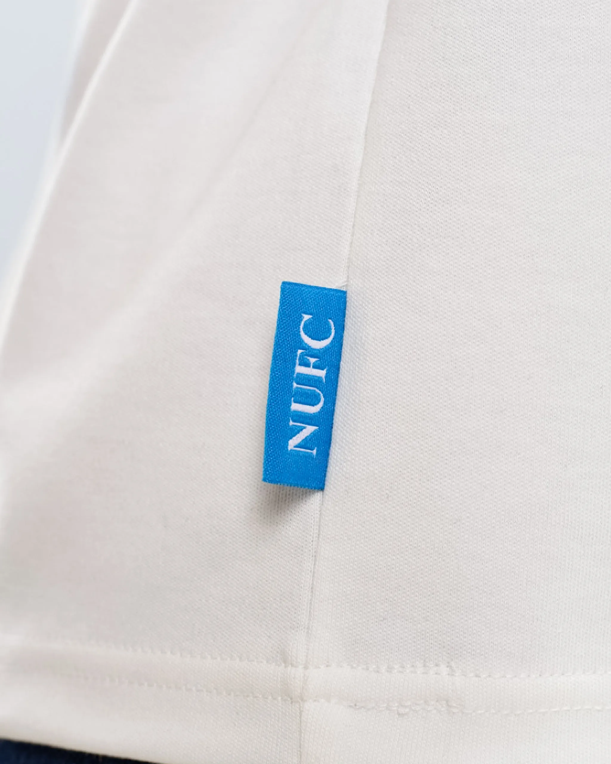 Newcastle United Men's White Waffle Ribbed T-Shirt sold by Newcastle United product image thumbnail 3