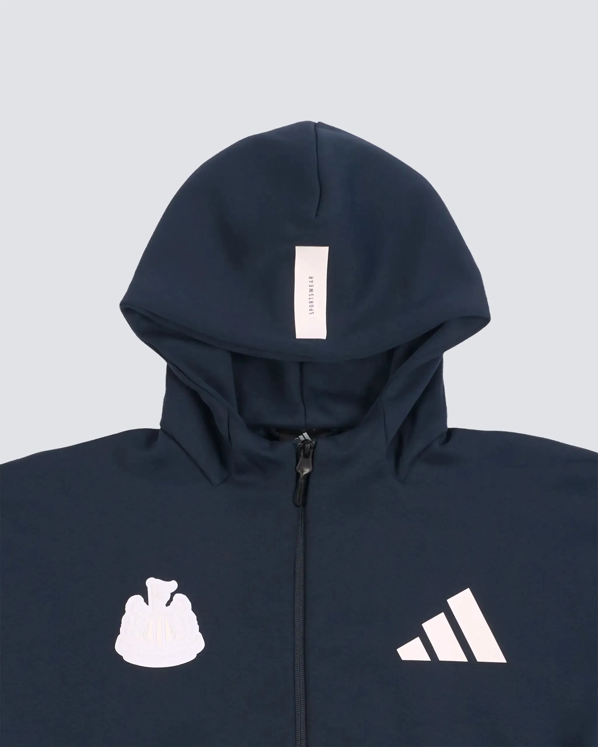 Newcastle United adidas Z.N.E Men's Navy Zip Up Hoodie sold by Newcastle United product image thumbnail 2
