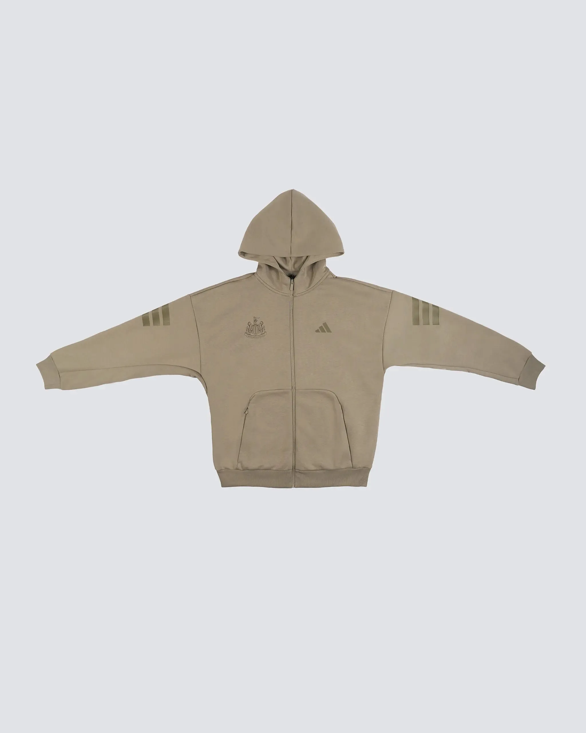 Newcastle United adidas Men's Pebble Zip Up Hoodie sold by Newcastle United