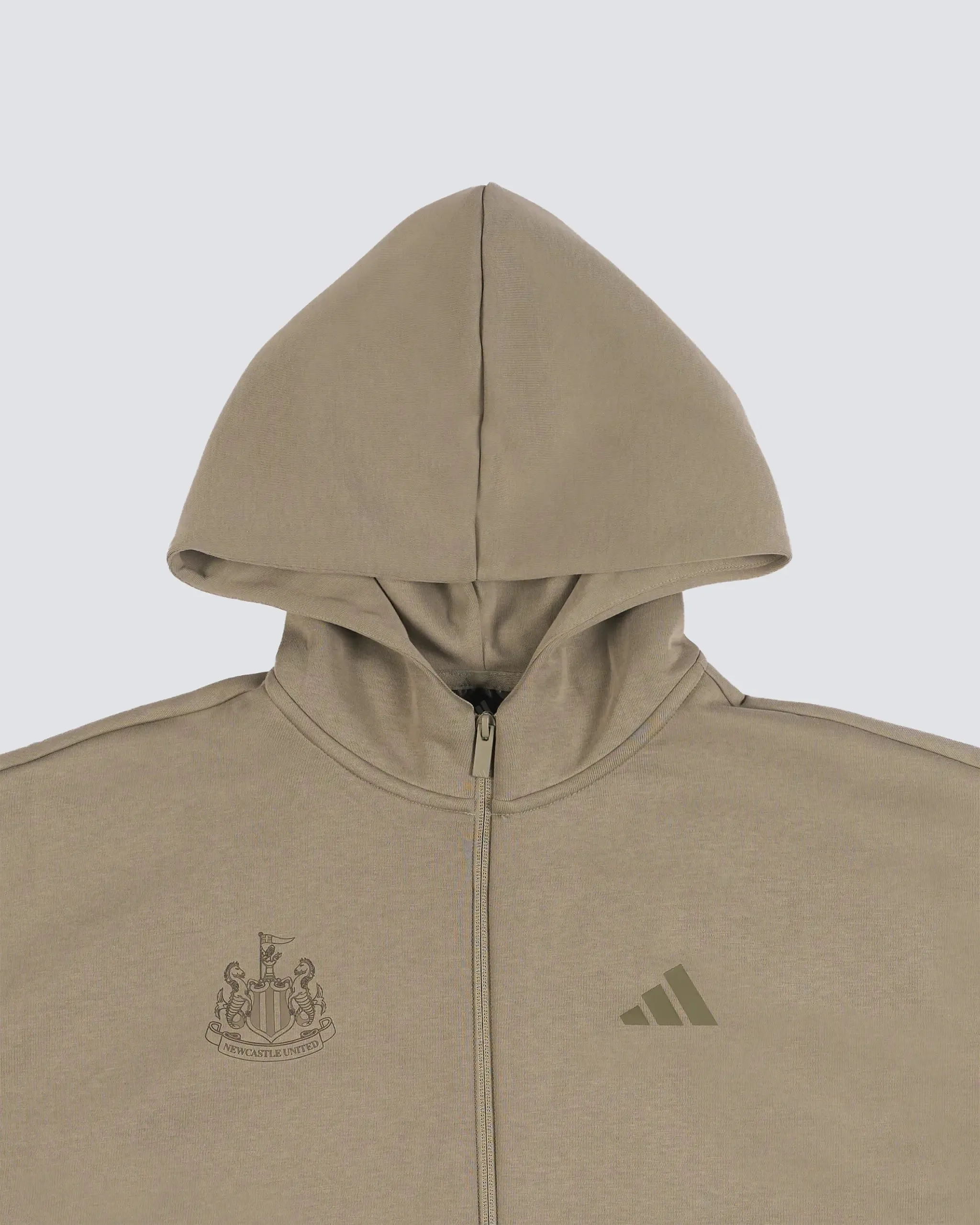 Newcastle United adidas Men's Pebble Zip Up Hoodie sold by Newcastle United product image thumbnail 2