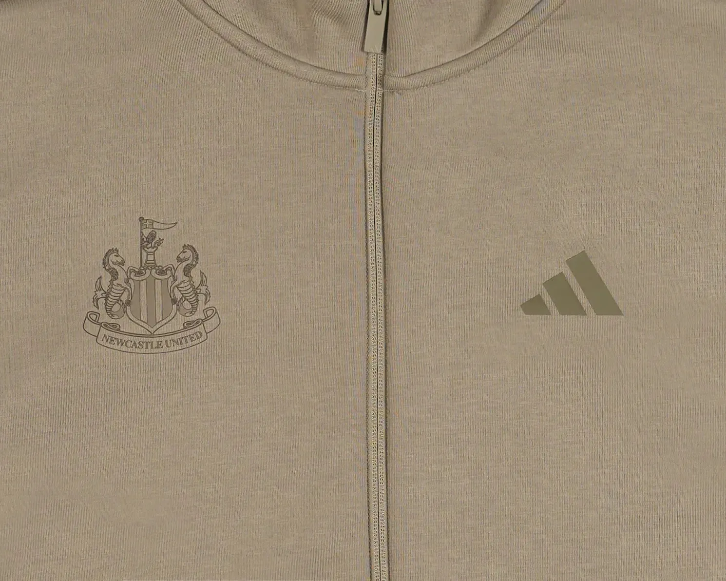 Newcastle United adidas Men's Pebble Zip Up Hoodie sold by Newcastle United product image thumbnail 3