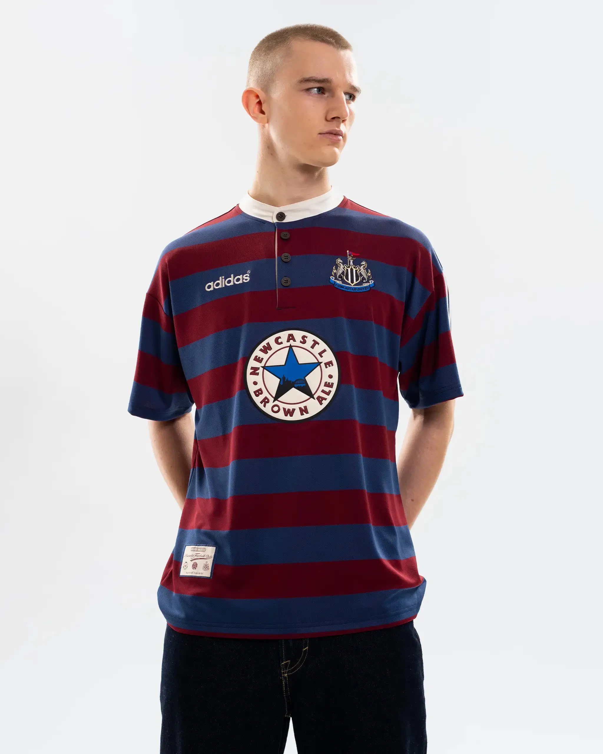 Newcastle United adidas 1995/96 Away Shirt sold by Newcastle United