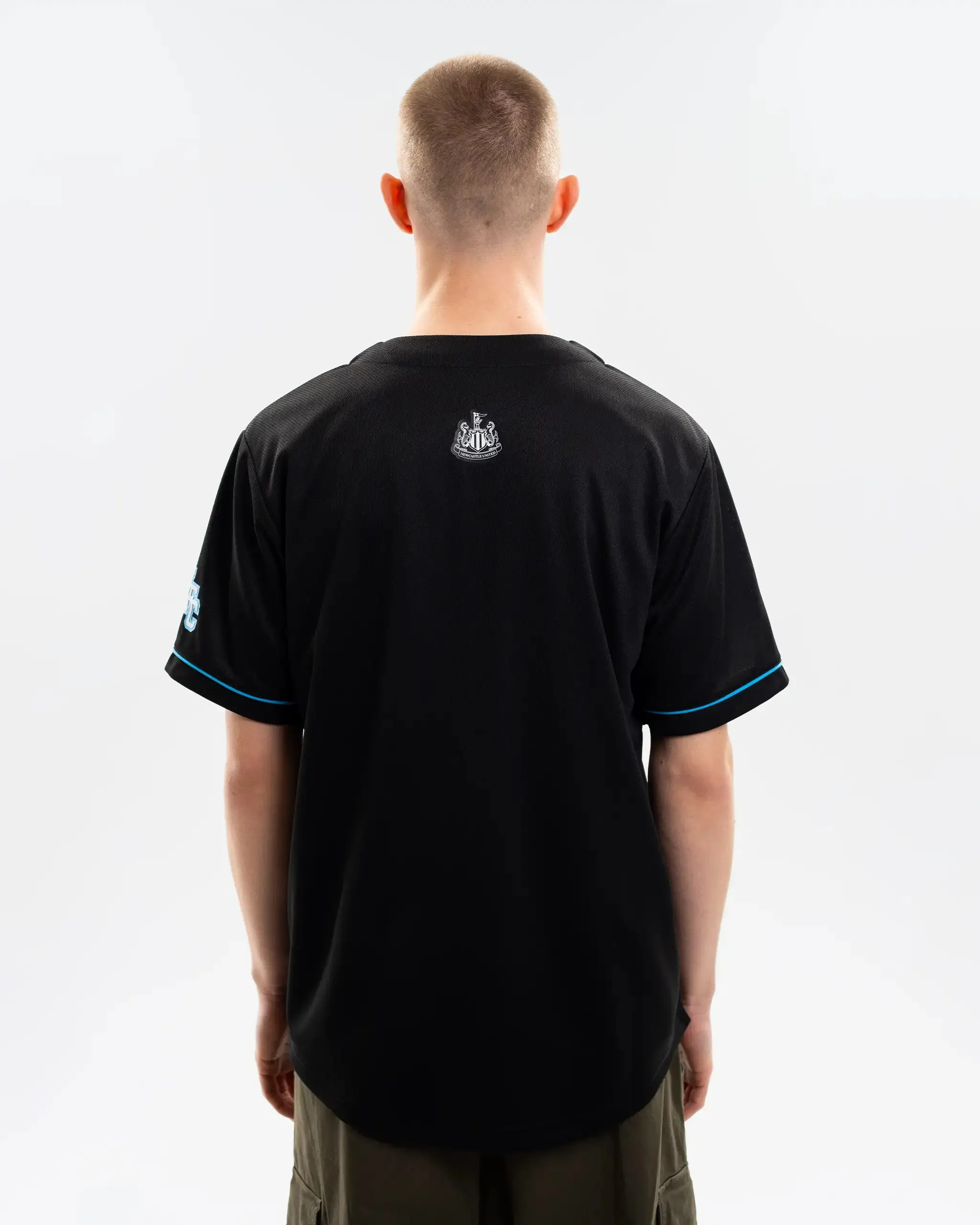 Newcastle United Men's Black Baseball Jersey sold by Newcastle United product image thumbnail 3