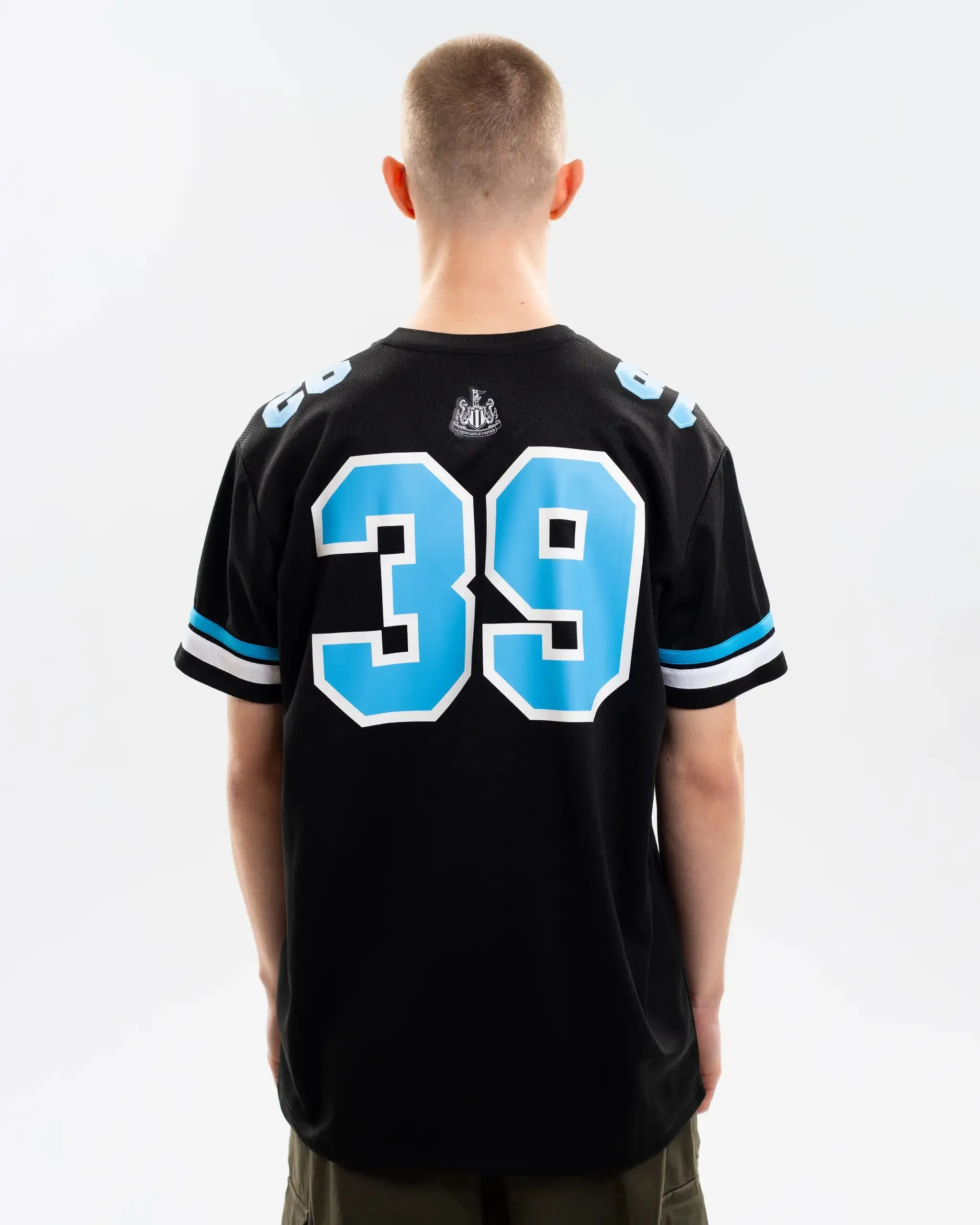 Newcastle United Men's Black American Football Jersey sold by Newcastle United product image thumbnail 3
