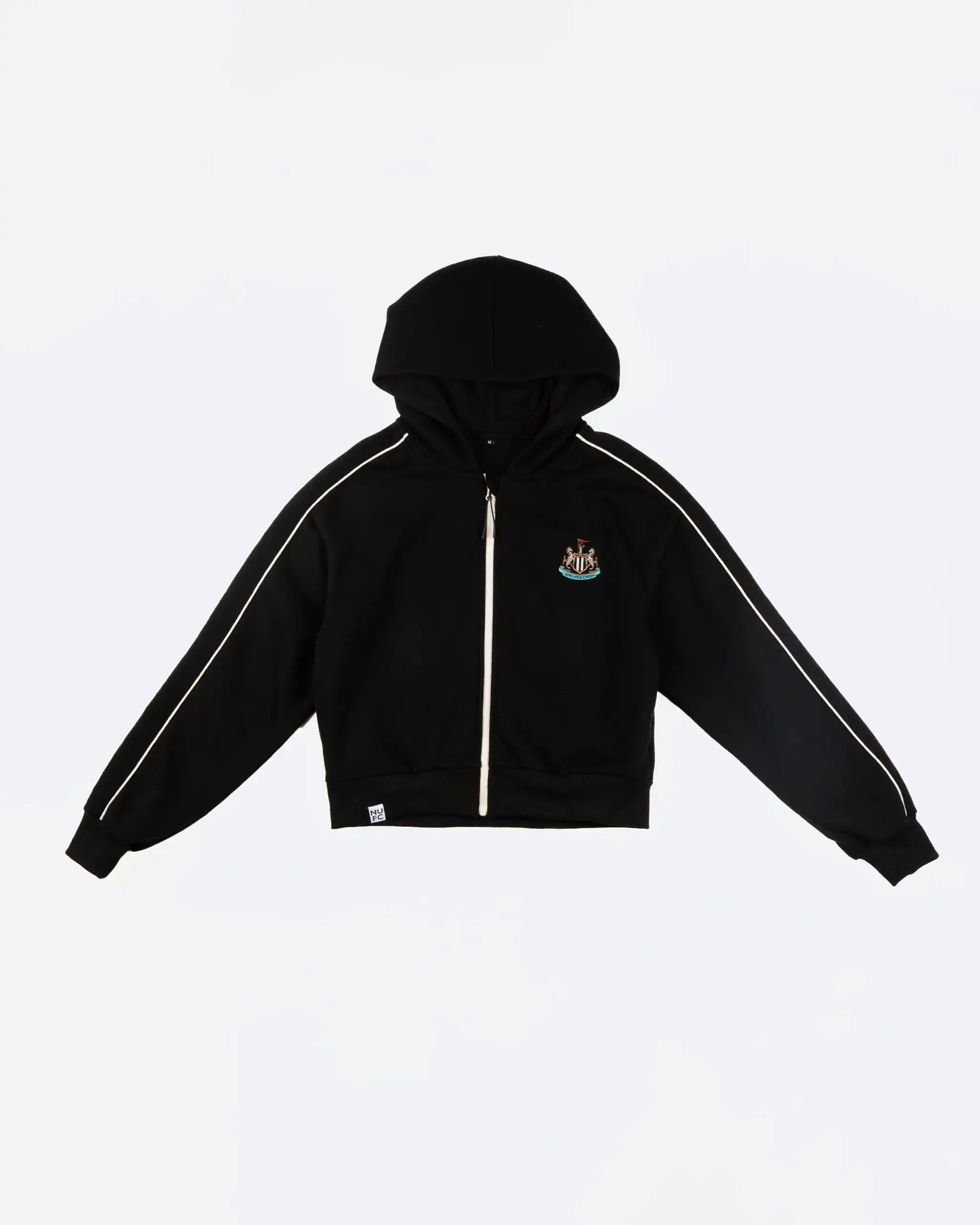 Newcastle United Women's St. James' Studio Black Cropped Hoodie sold by Newcastle United product image thumbnail 2