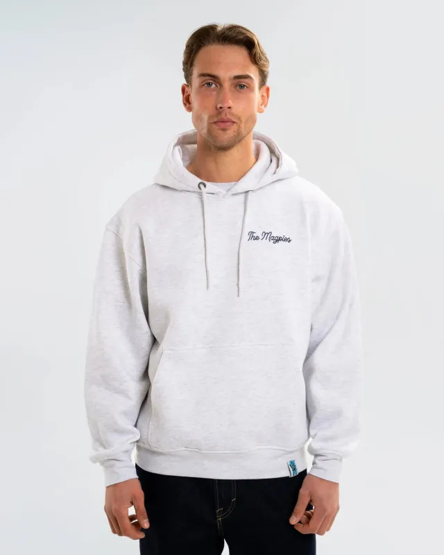 Newcastle United Men's Grey Magpies Hoodie made by Newcastle United