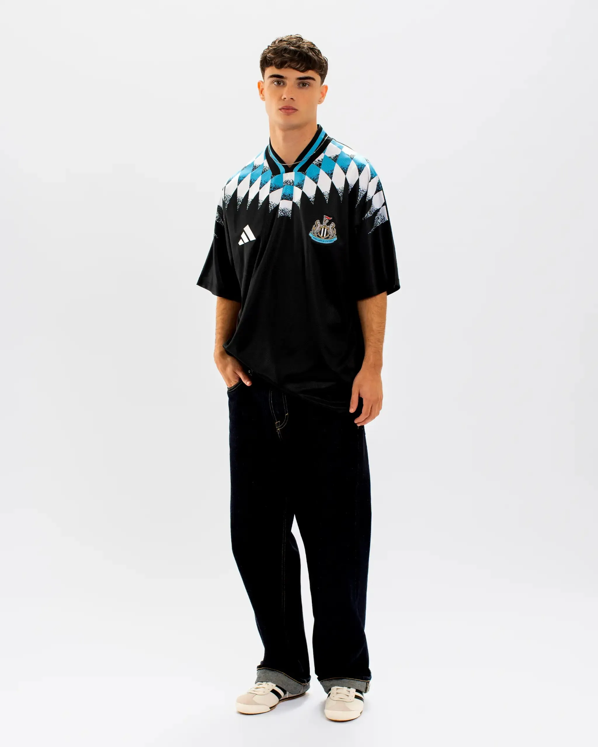 Newcastle United adidas Black Stadium Jersey sold by Newcastle United product image thumbnail 2