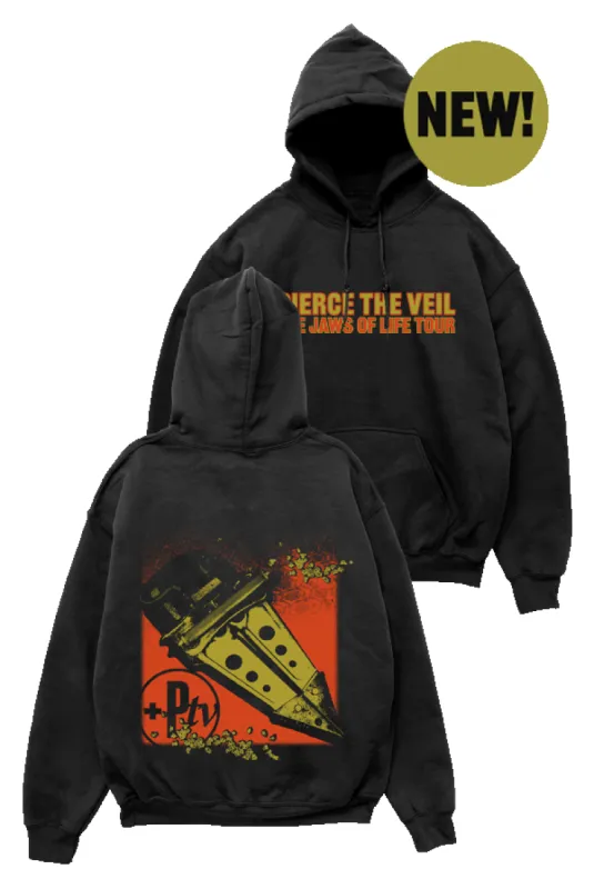 Jaws Red Floor Hoodie sold by Pierce the Veil: Merch