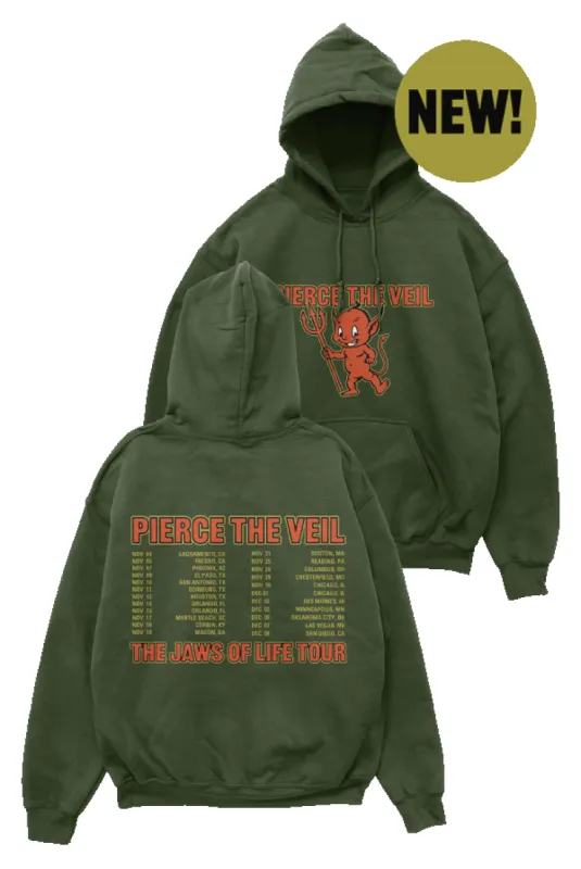 Devil Tour Hoodie made by Pierce the Veil: Merch