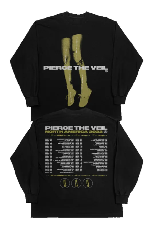2022 Tour Long Sleeve sold by Pierce the Veil: Merch