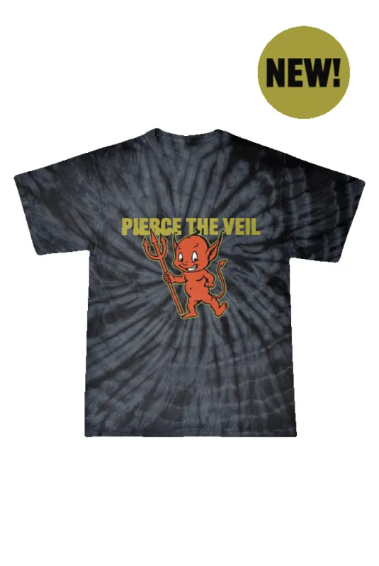 Tie Dye Devil Tee sold by Pierce the Veil: Merch