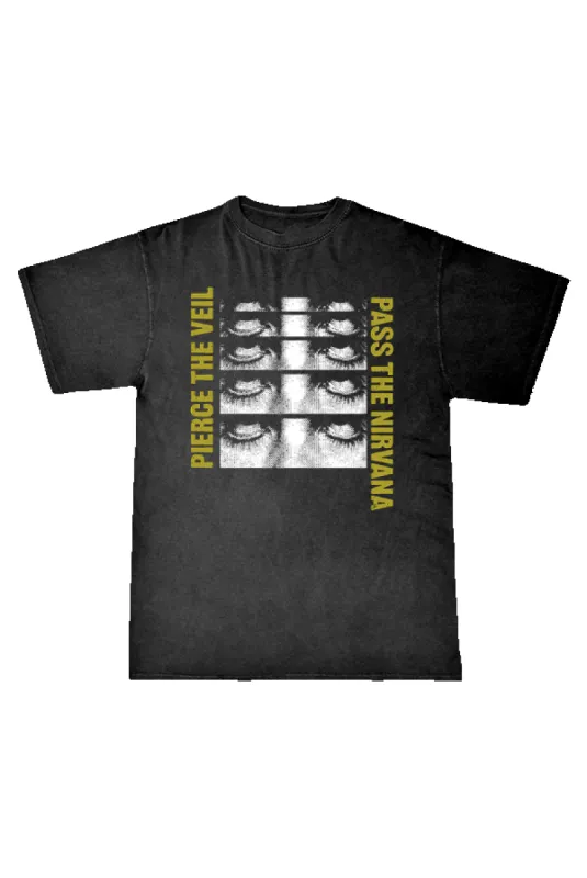 Rolling Eye Tee (Black) sold by Pierce the Veil: Merch