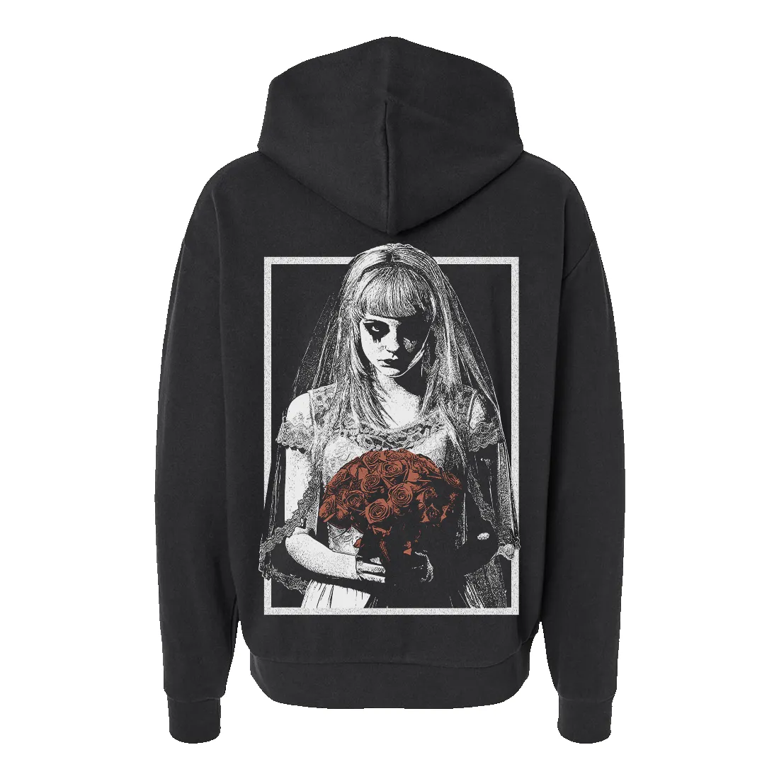 A Flair for the Dramatic Bride Hoodie Black sold by Pierce the Veil: Merch