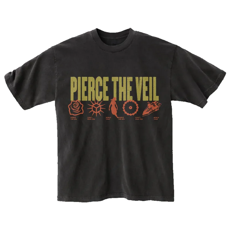 ICHY Symbols Tour Tee made by Pierce the Veil: Merch