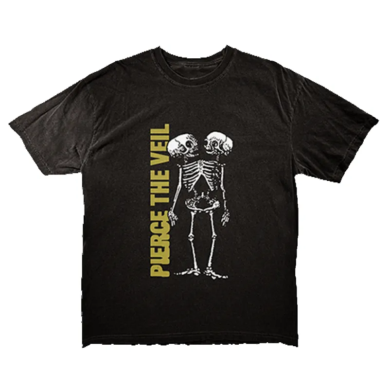 Skeleton Dateback Tee made by Pierce the Veil: Merch