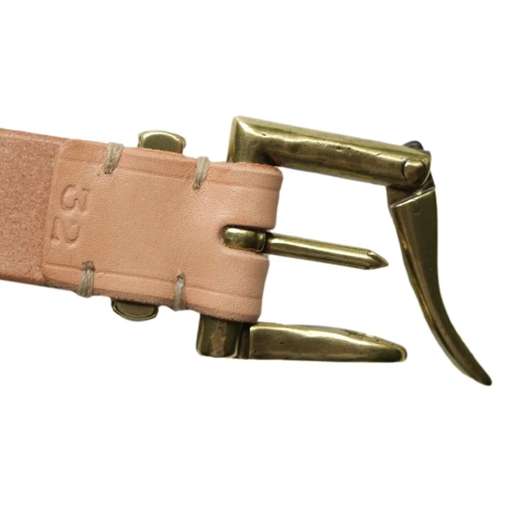 Inception Saddle Leather Fireman Belt (Natural) sold by INCEPTION product image thumbnail 3