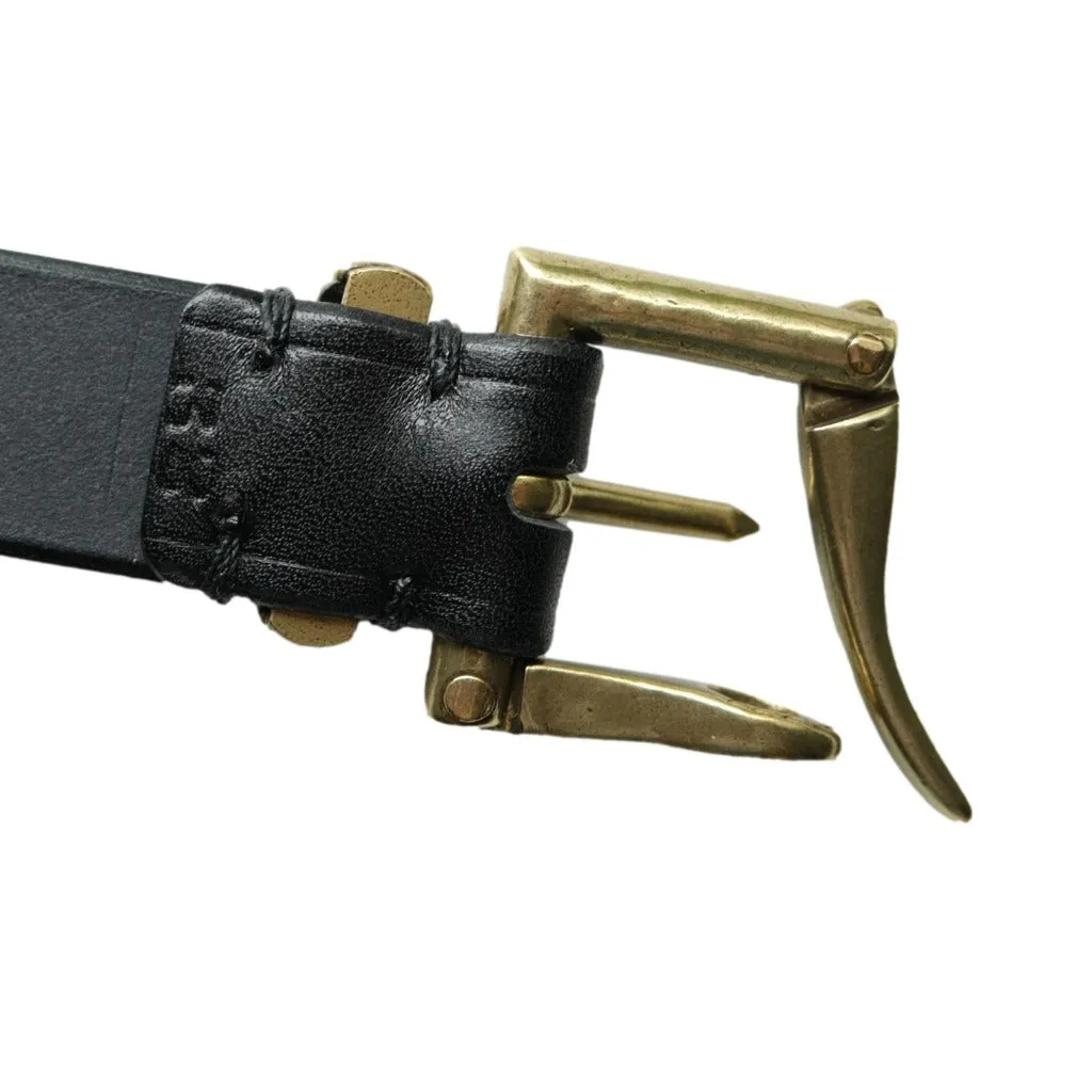 Inception Saddle Leather Fireman Belt (Black) sold by INCEPTION product image thumbnail 5