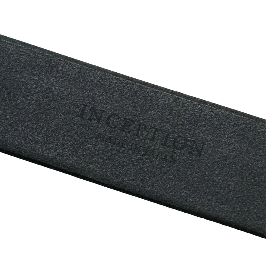 Inception Saddle Leather Garrison Belt (Black) sold by INCEPTION product image thumbnail 4