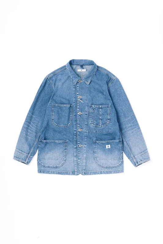 3618 11.5oz NEP DENIM 30'S COVER-ALL 3YEARS WASH made by OMOTO DENIM