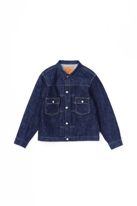 3215 13.5OZ TYPE 2 DENIM JACKET made by OMOTO DENIM