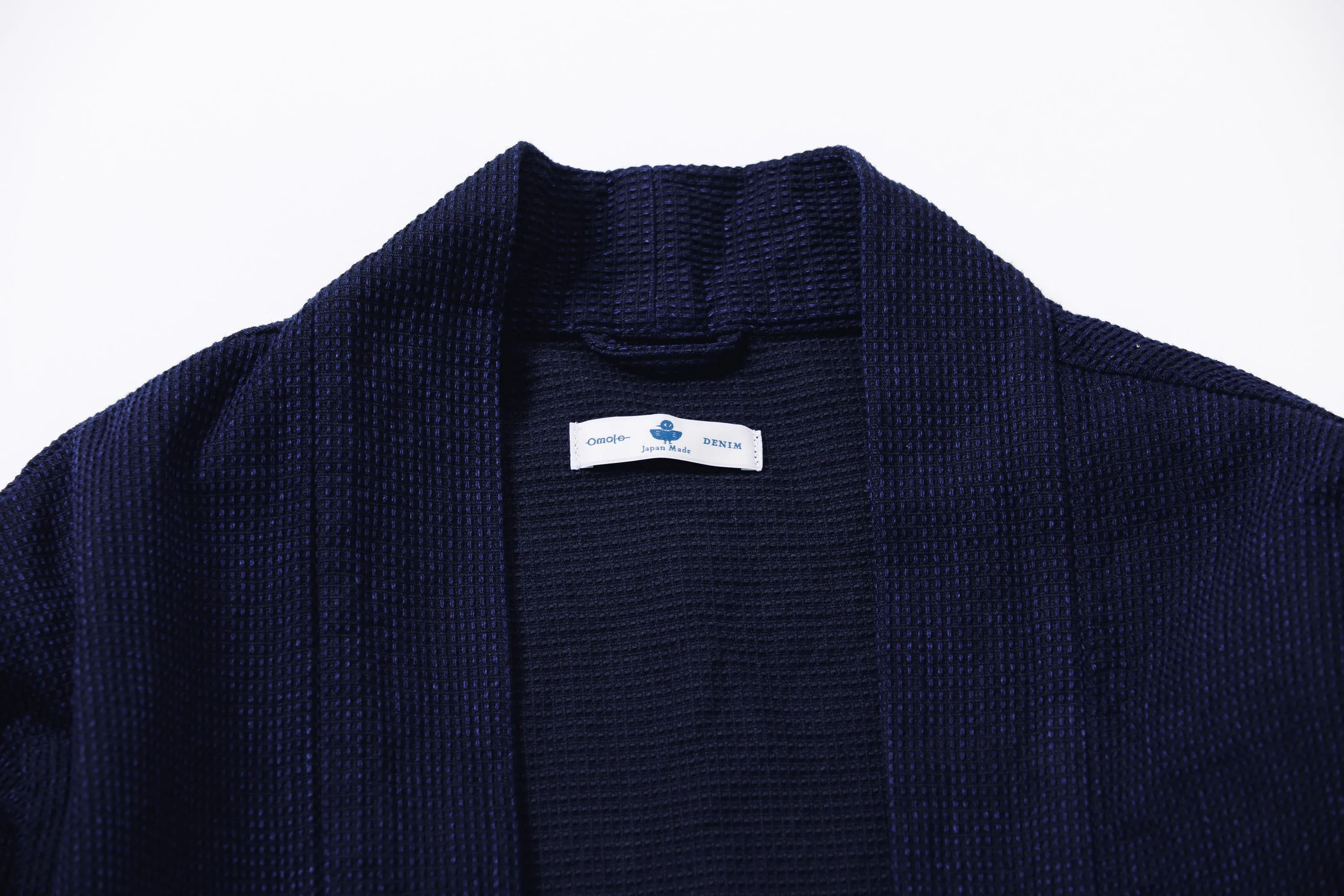 8820 12oz CUBE SASHIKO DENIM HAPPI sold by OMOTO DENIM product image thumbnail 3