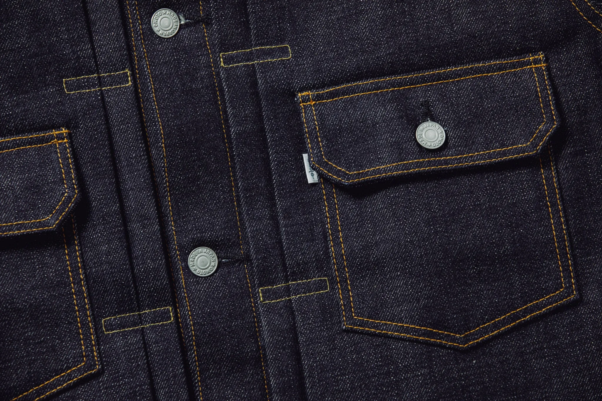 3216 15.5oz DENIM TYPE 2 JACKET sold by OMOTO DENIM product image thumbnail 4