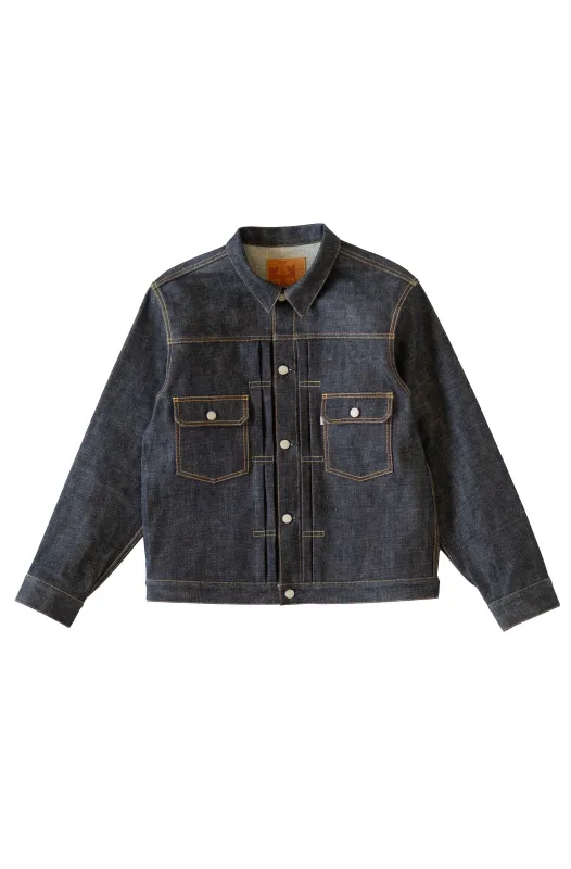 3216 15.5oz DENIM TYPE 2 JACKET made by OMOTO DENIM