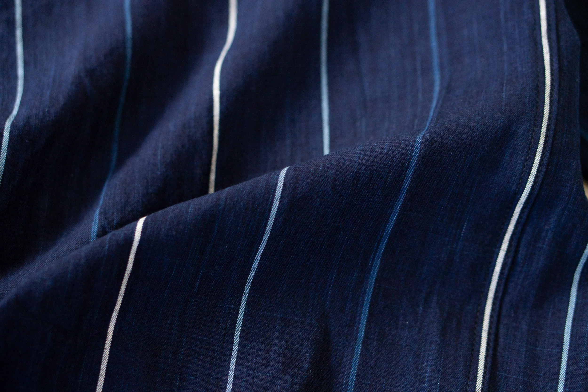 5180 8oz NATURAL INDIGO DYED SHIRTS sold by OMOTO DENIM product image thumbnail 5