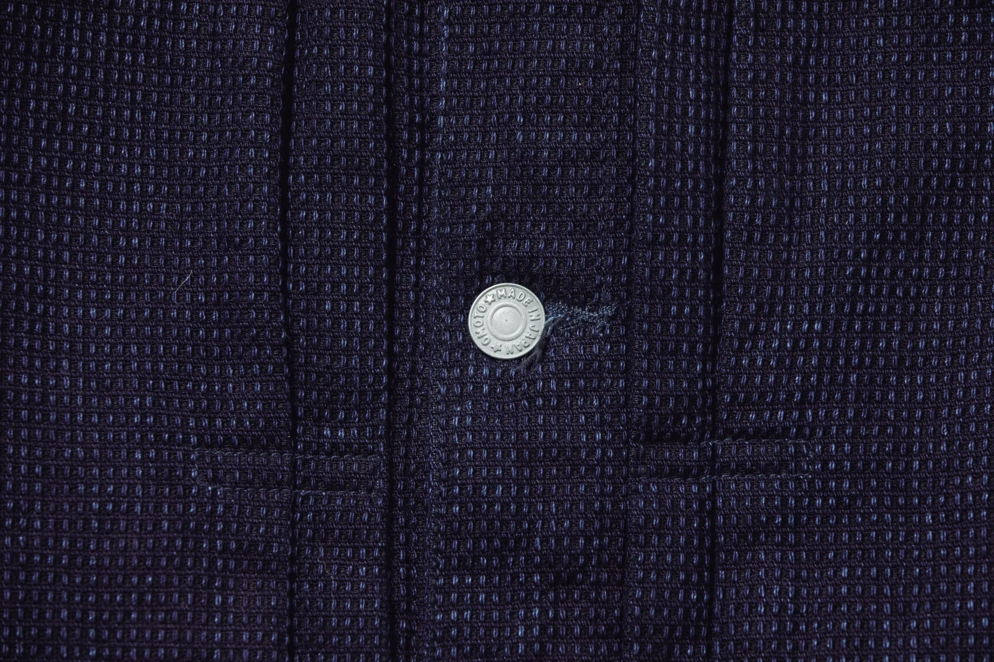 3220 12OZ CUBE SASHIKO DENIM TYPE 2 JACKET sold by OMOTO DENIM product image thumbnail 5