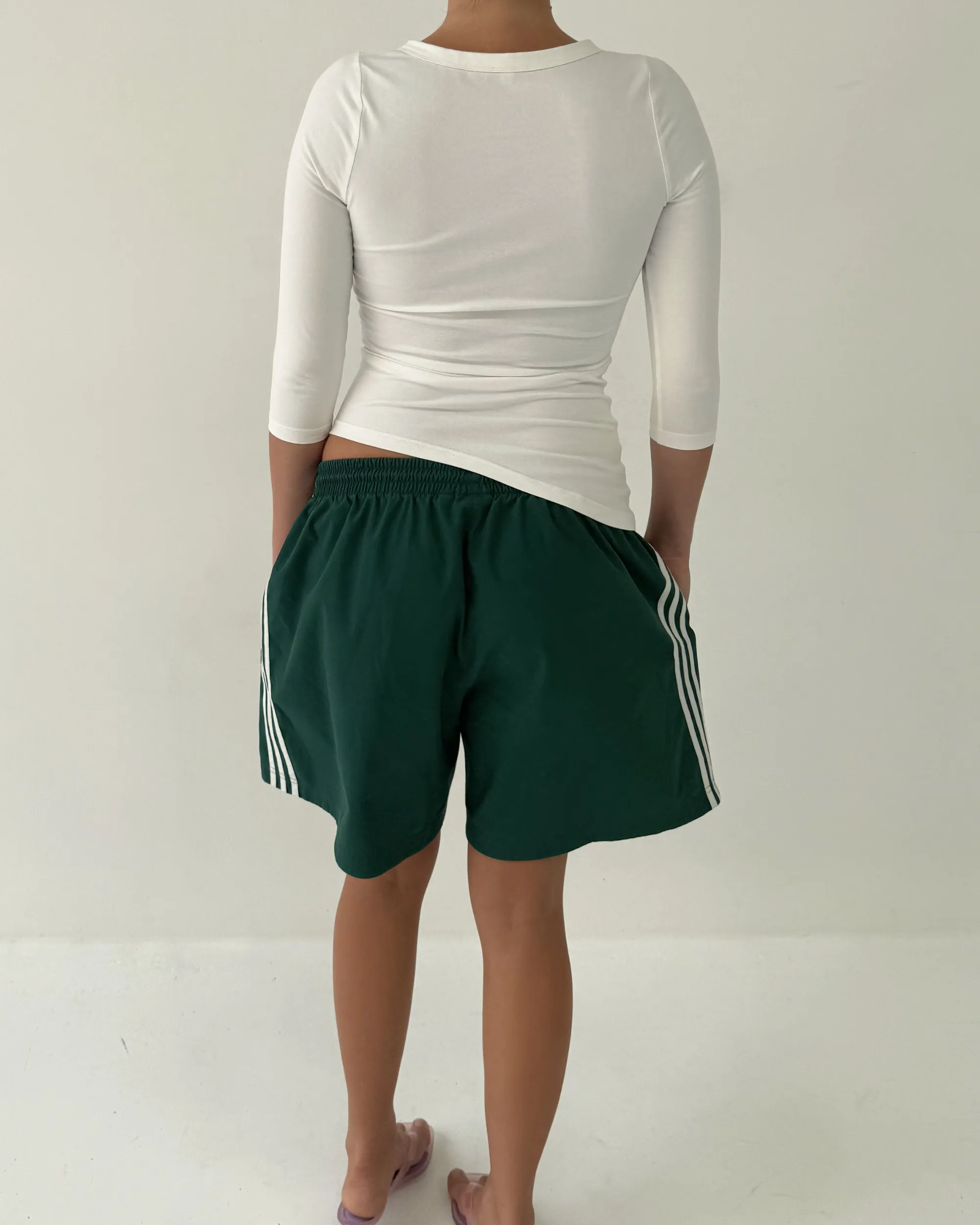 Missy Mid Sleeve Top - White sold by Foyre product image thumbnail 3