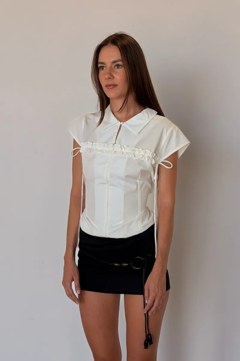 Uma Poplin Shirt sold by Foyre product image thumbnail 4