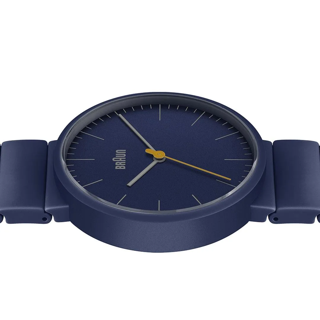 BN0171 Braun unisex classic watch - blue dial and blue ceramic bracelet sold by Braun product image thumbnail 3