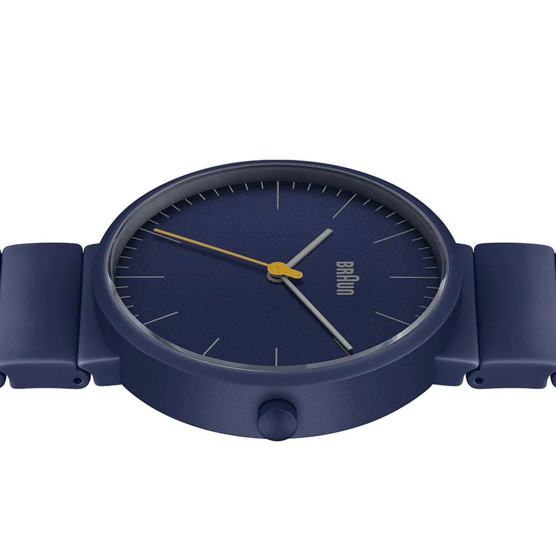 BN0171 Braun unisex classic watch - blue dial and blue ceramic bracelet sold by Braun product image thumbnail 4