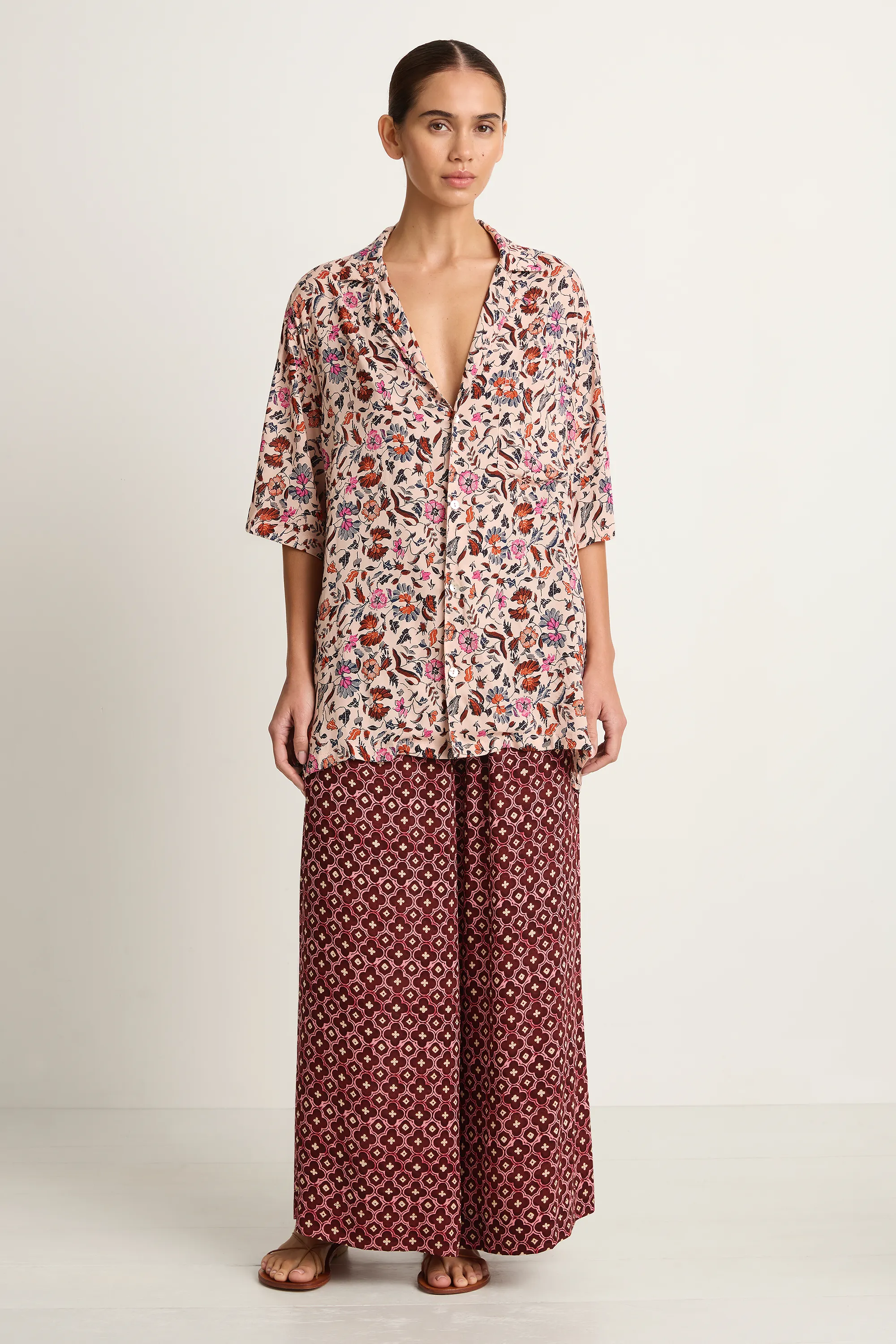 Natalie Martin Kevin Shirt - Wildflower Spice sold by Soleil Blue product image thumbnail 4