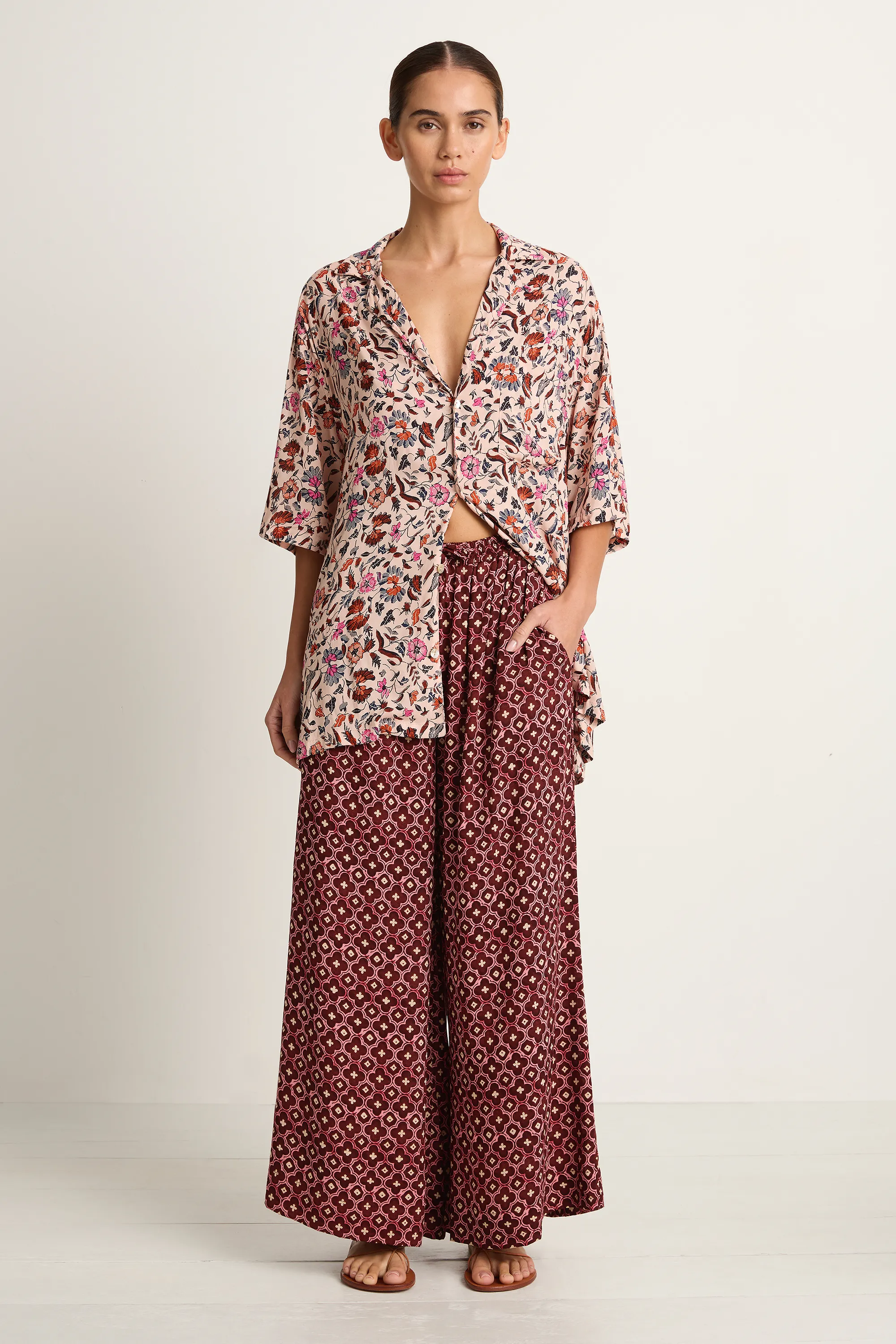 Natalie Martin Kevin Shirt - Wildflower Spice sold by Soleil Blue product image thumbnail 3