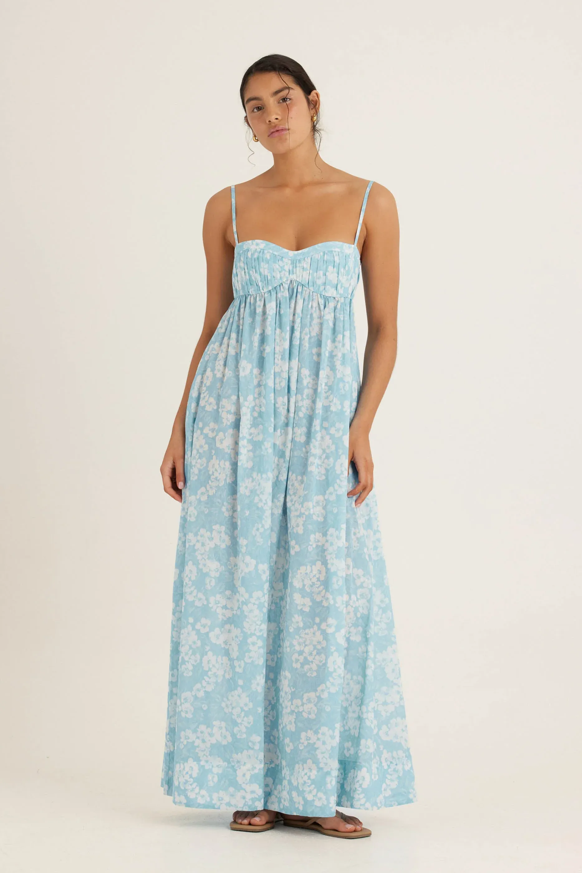 Peony Everlasting Maxi Dress - Paper Daisy sold by Soleil Blue product image thumbnail 3