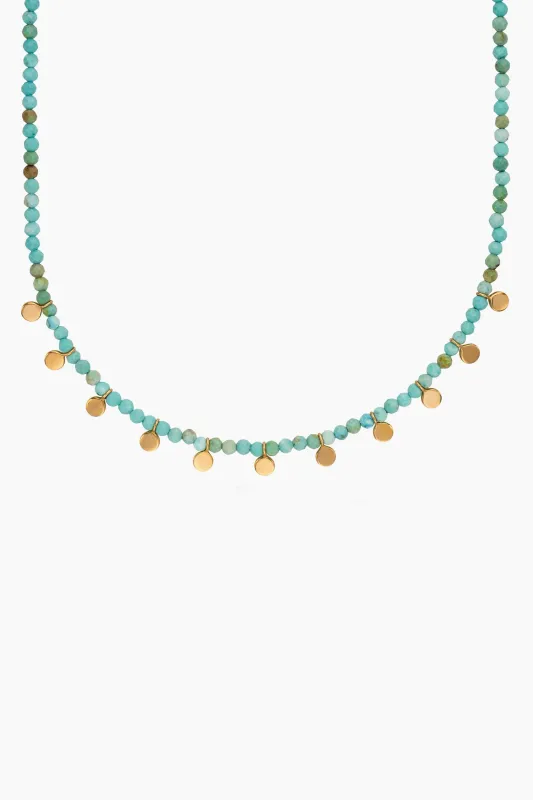 Anna Beck Paloma Beaded Multi Charm Necklace made by Anna Beck