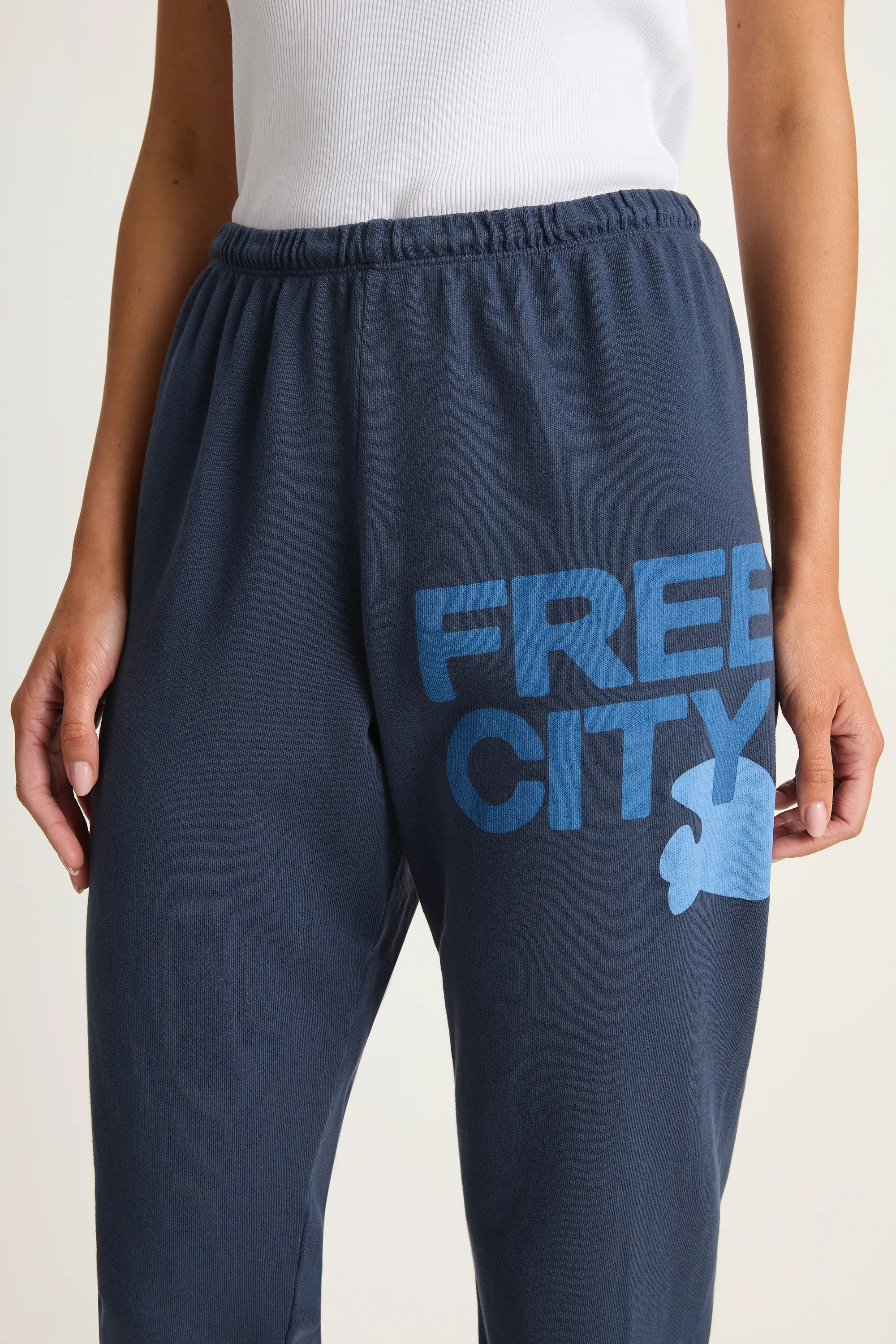 FREECITY Sweatpant - Moonshrooms Blues sold by Soleil Blue product image thumbnail 2