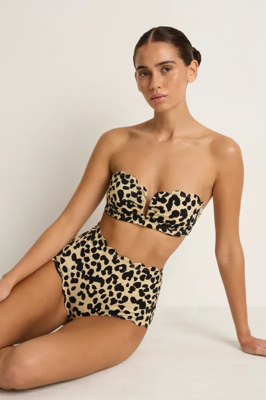 Marysia Lisbon Top - Cheetah made by Marysia Swim