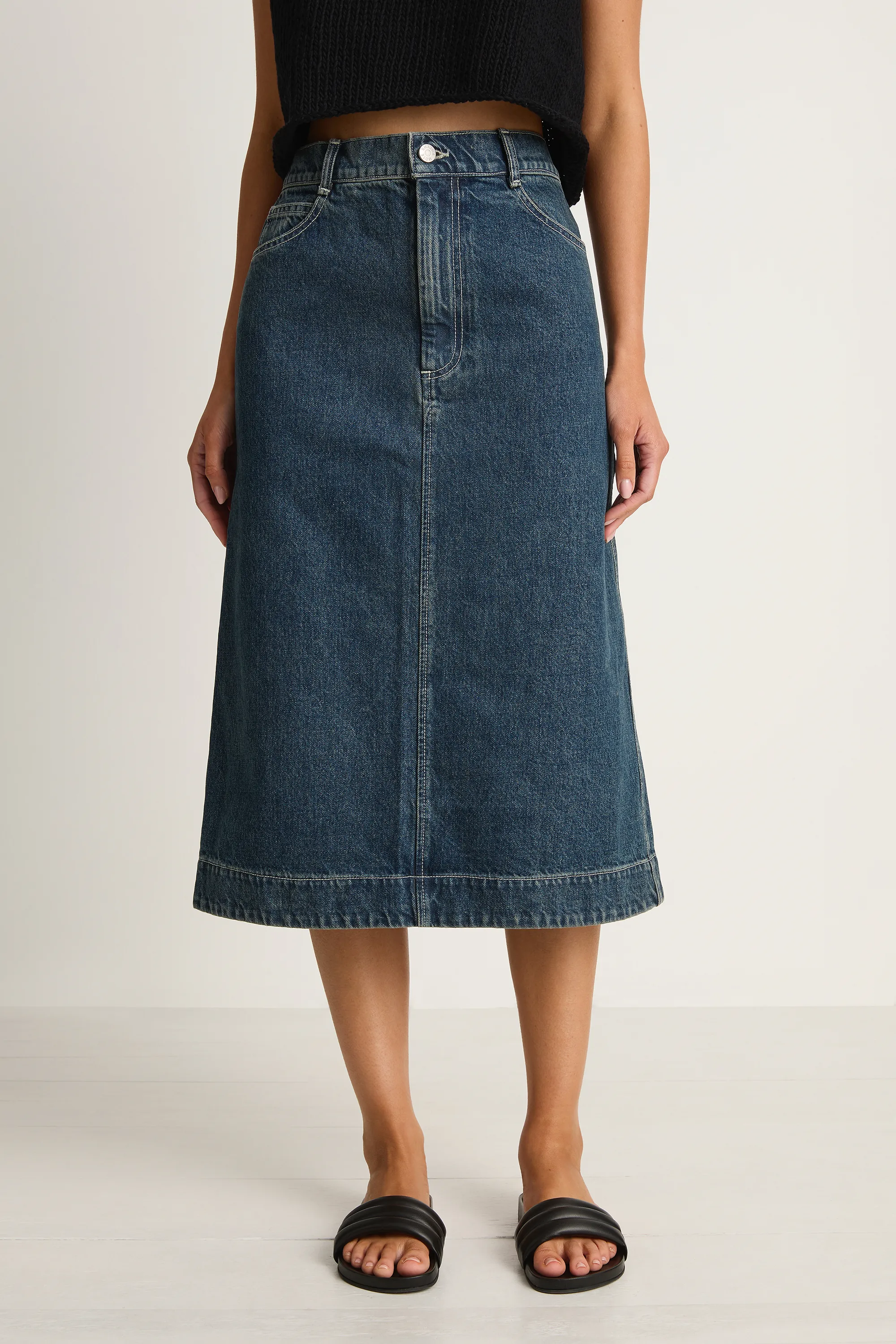 Shaina Mote Work Skirt - East - FINAL SALE sold by Soleil Blue product image thumbnail 4
