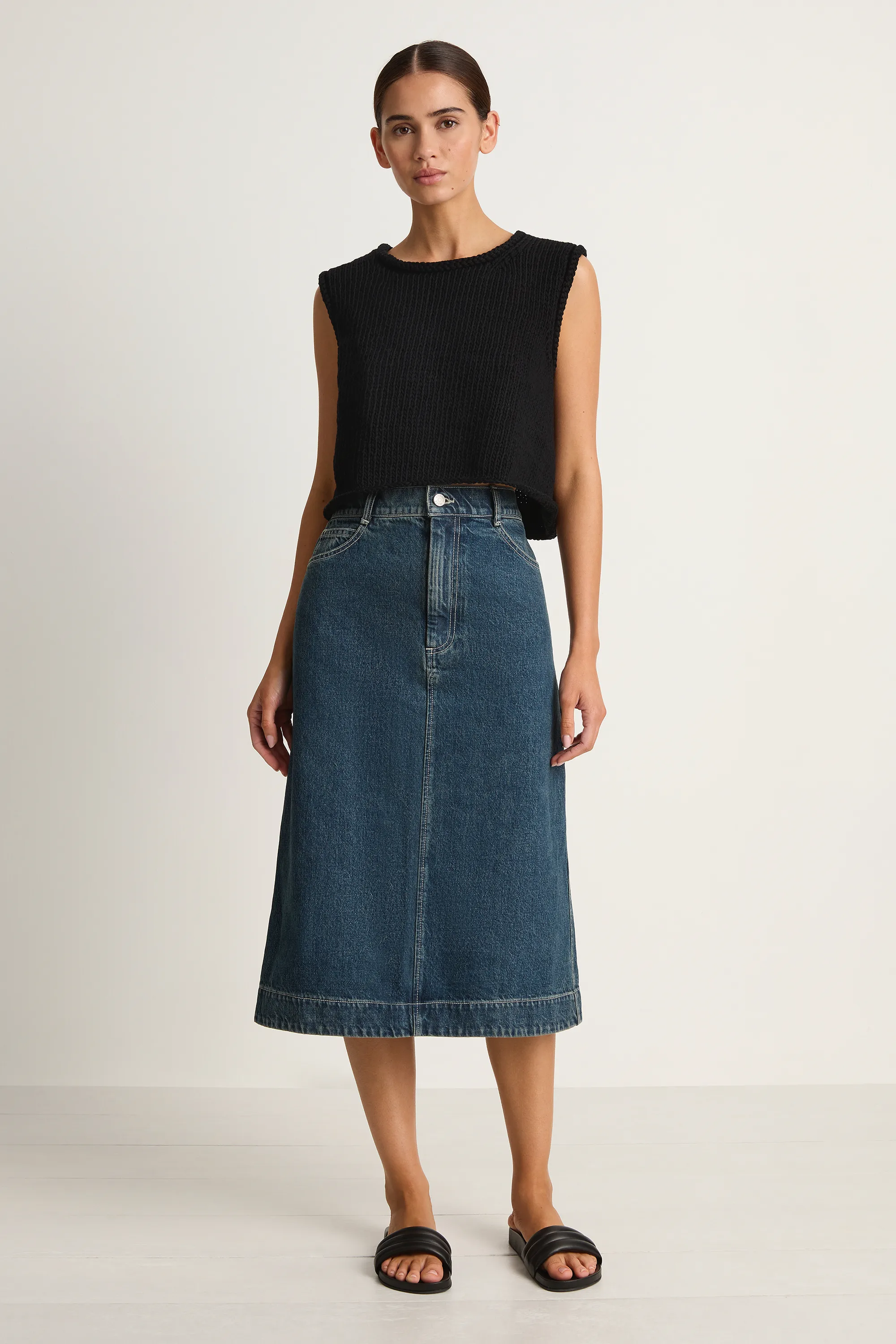 Shaina Mote Work Skirt - East - FINAL SALE sold by Soleil Blue product image thumbnail 3