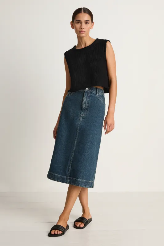 Shaina Mote Work Skirt - East - FINAL SALE made by Shaina Mote