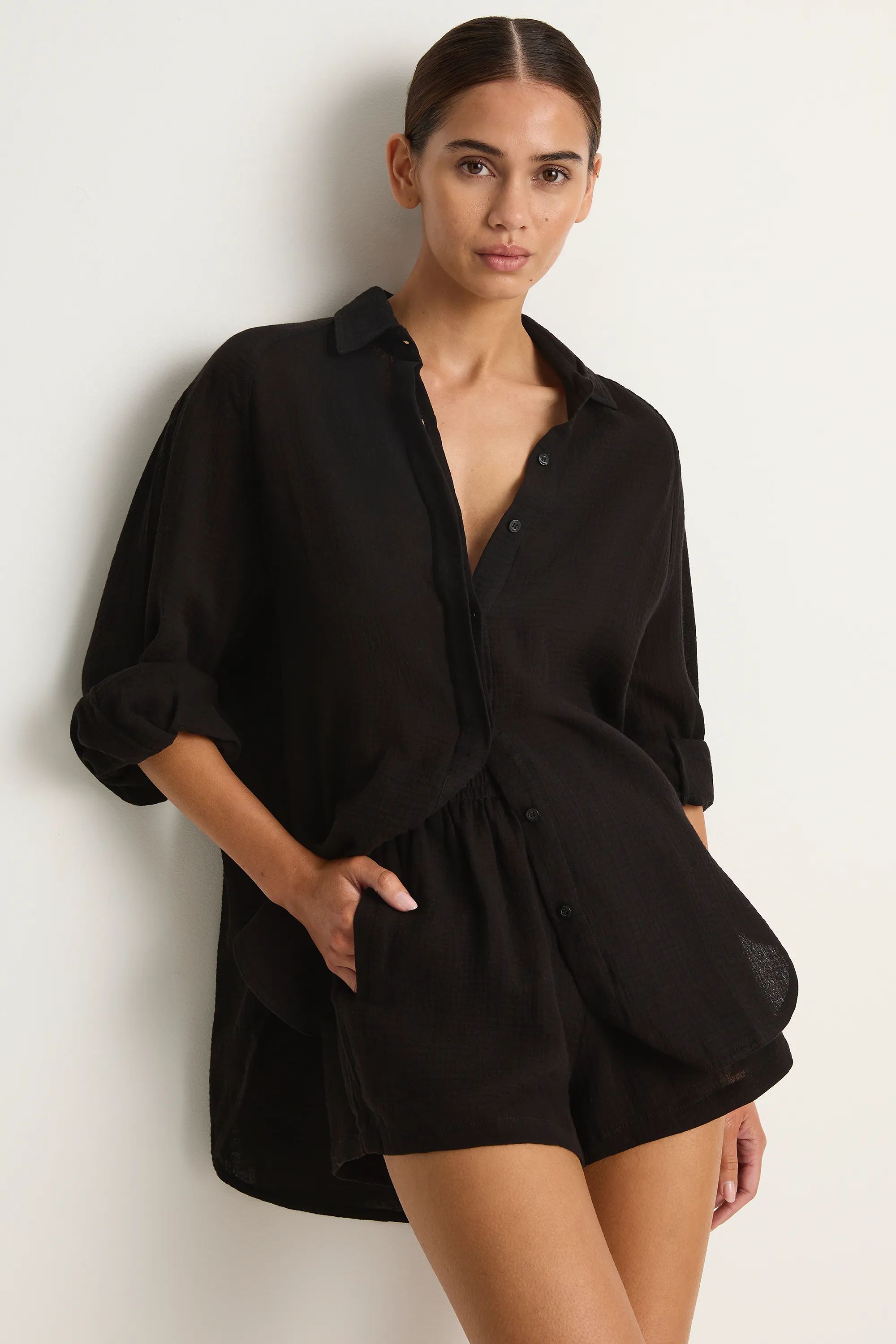 Mikoh Noto Shirt - Night sold by Soleil Blue product image thumbnail 3